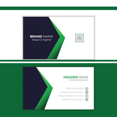 Corporate business card template design