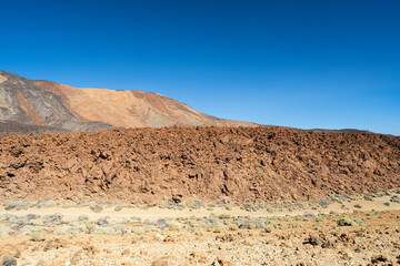 Sticker - landscape of the Teide volcano