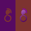 Vector circle design, Abstract emblem, design concept, logo, logotype element for template.