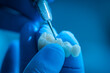 work in dental prosthetics