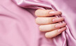 Female hands with beautiful manicure