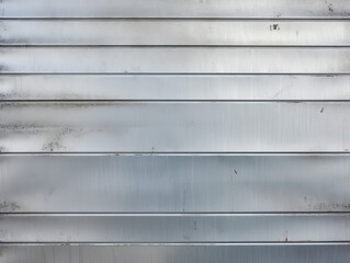 Wall Mural - Brushed metal texture with horizontal lines and a matte finish.