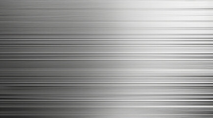 Wall Mural - Brushed metal texture with horizontal lines and a matte finish.