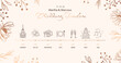 Wedding timeline template. Organization of event and holiday. Marriage ceremony timetable. Photoshoot, dinner, gifts, toast and cake. Aesthetics and elegance. Linear flat vector illustration