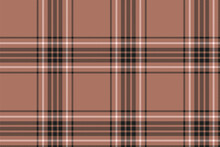 Plaid Background, Check Seamless Pattern. Vector Fabric Texture For Textile Print, Wrapping Paper, Gift Card Or Wallpaper.