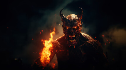 Sticker - Devil in hell