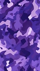 Wall Mural - purple camouflage background | generative AI