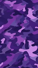 Wall Mural - purple camouflage background | generative AI