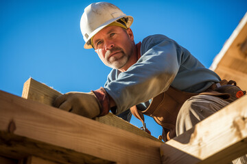 Carpenter House Builder Worker Helmet Safety Lumber Roof