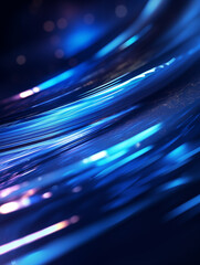 Canvas Print - Abstract light background in blue and yellow tones,created with Generative AI tecnology.