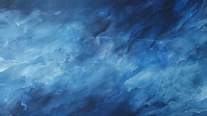 Wall Mural - abstract blue watercolor paint background