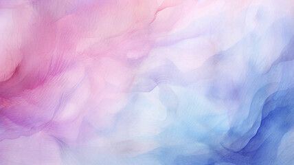 Wall Mural - Smooth light pink purple shades and blue watercolor amazing text