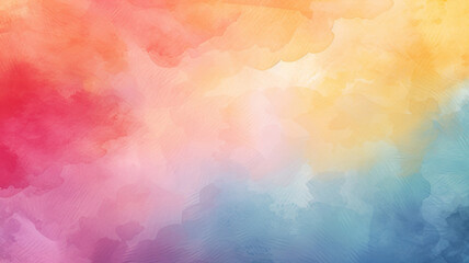 Wall Mural - hand painted abstract watercolor texture background
