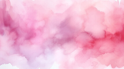 Wall Mural - Pink watercolor splash abstract background