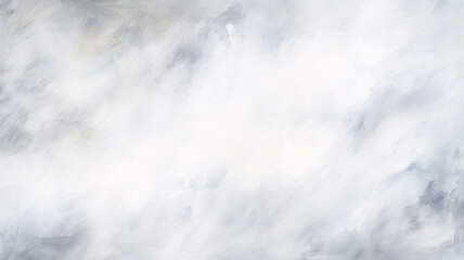 Wall Mural - white watercolor background painting with cloudy retro