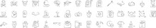 Halloween And Spirits Hand Drawn Icons Set, Including Icons Such As Bat, Candle, Evil, Flask, Ghost, Head, And More. Pencil Sketch Vector Icon Collection
