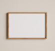 © artjafara - Mockup poster frame close up, 3d render