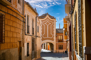 Poster - Arch of San Roque or Granada Gate from the 17th century, Jumilla, Murcia, Spain