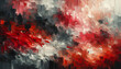 Hintergrund aus groben Farbstrichen auf Leinwand, Rottöne