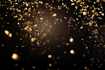 Happy new year  concept and celebration abstract background. Generative ai.