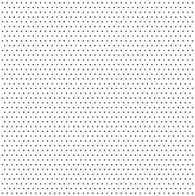 Point Texture. Dot Seamless Pattern. Grid Dotted Halftone. Simple Small Geometric Pattern. Rectangle Black And White Polkadots. Repeat Polkadot. Vector