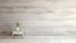 A wooden plank wall with a whitewashed finish, exuding a coastal and breezy ambiance.