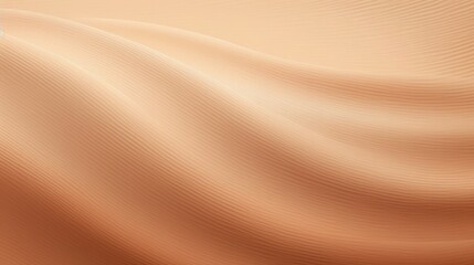 Wall Mural - Desert Sand Dunes Earth Tone Wallpaper Background Template Plain Solid Color Subtle Pattern Beautiful Gradient Shades Smooth Flowing Lines Illustration Presentation Slides Copy Space 16:9 