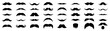Mustaches. Black silhouettes mustache. Men's mustaches, hipster, gentleman, barbershop. Vector Illustration.