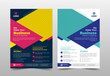 Creative Corporate Business Flyer Brochure Template Design, abstract business flyer, and vector template design. Brochure design, cover, annual report, poster, flyer
