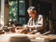 © Wanda - Chinese people  make Traditional craft creativity and handmade concept