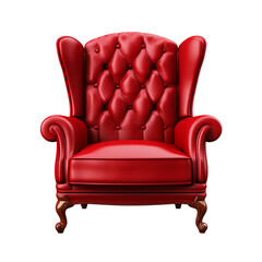 Wall Mural - A comfortable chair, cut out - stock png.