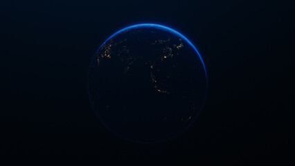 Wall Mural - planet earth from outer space.
