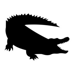 Wall Mural - Alligator Sign, Alligator Area Sign