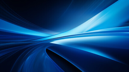 Wall Mural - motion graphics movement blur tunnel corridor abstract view modern traffic information transport