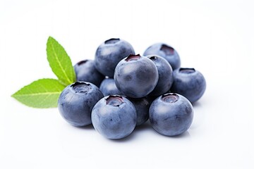 Wall Mural - Fresh ripe tasty Organic blueberries