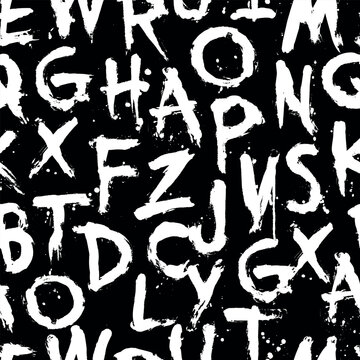abstract background with alphabet	
