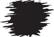 black and white splashes on white, Black and white brush stroke  frame on white background. Vector illustration. Vector grunge circle. Ink square stroke on white background. Vector grunge circle