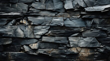 Schist Rock Background. Its Foliated Layers, Shaped By Intense Heat And Pressure, Unfold A Captivating Story Of Earth's Transformative Forces.