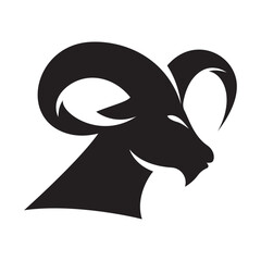 Wall Mural - Goat logo images illustration