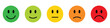 © vectadiaries - feedback emojis icon set