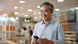 © CStock - Happy mature asian man chooses mobile phone in store ,Mature woman laughing