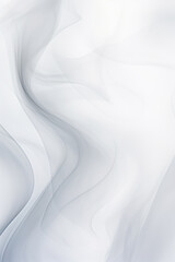 Wall Mural - Abstract soft waiving lines smoke background in white and blue colour