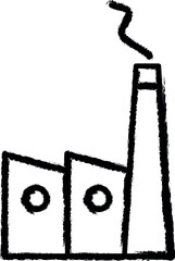 Aufkleber - house add vector icon in grunge style