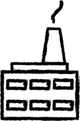Leinwandbilder - shop vector icon in grunge style