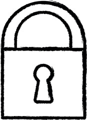 Aufkleber - locksmith sign vector icon in grunge style