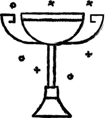 Aufkleber - Award, winner, champion vector icon in grunge style