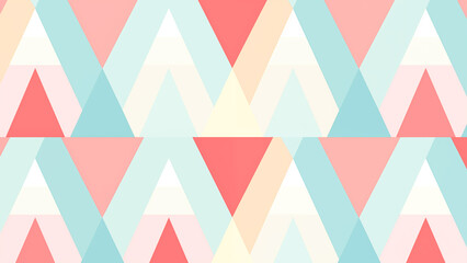 Wall Mural - simple, pastel-like geometric shapes that repeat, for wallpapers