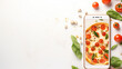 © iwaart - pizza with mobile phone