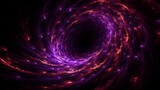 Fototapeta Kosmos - Vibrant Purple Spiral Wallpaper