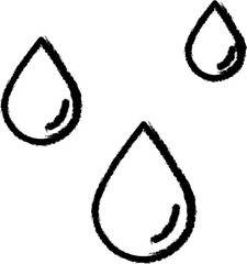 Aufkleber - Water, firefighter vector icon in grunge style
